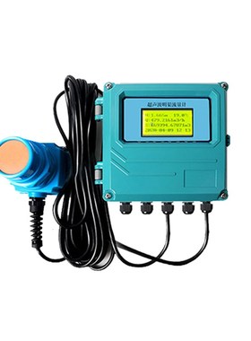 超声波明渠流量计RS485农田灌溉4-20AM污水不锈钢 玻璃钢巴歇尔槽