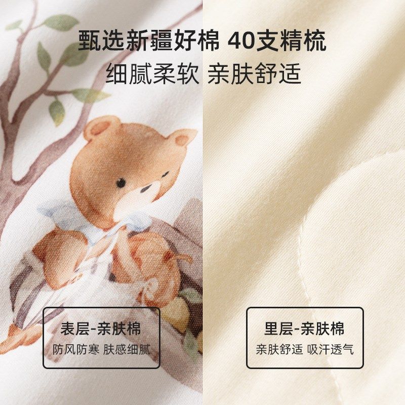 全纯棉时代新生婴儿抱被初生包被襁褓外出包春秋冬款四季产房用品