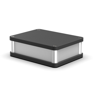 铝合金盒子防水铝型材接线盒铝盒户外电源仪器仪表外壳L01 100