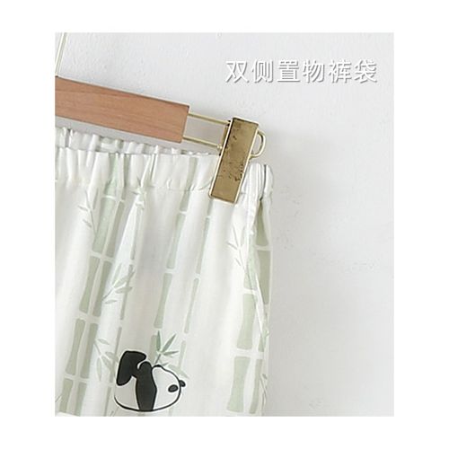 新款纯棉双层纱布月子服套装春秋夏季薄款可调节孕期产后哺乳睡衣