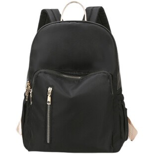 妈咪包双肩背包宝妈带娃外出纯色母婴包时尚背包百搭中号书包休闲