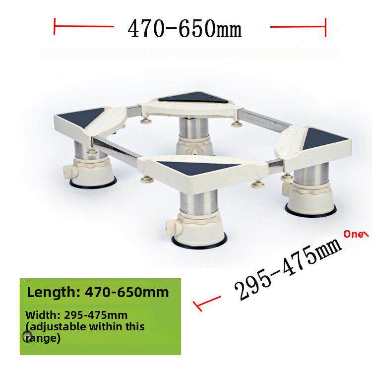 立式柜机空调底座室内机2/3P长方形加高托架支架吸盘不锈钢腿通用