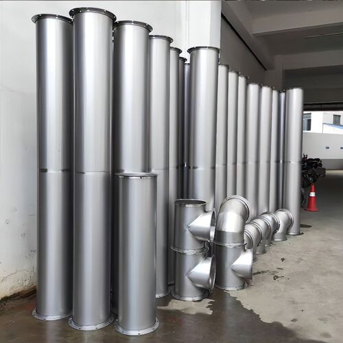 优质304不锈钢工业除尘无缝焊接管道201排风排烟管防腐炭钢管配件