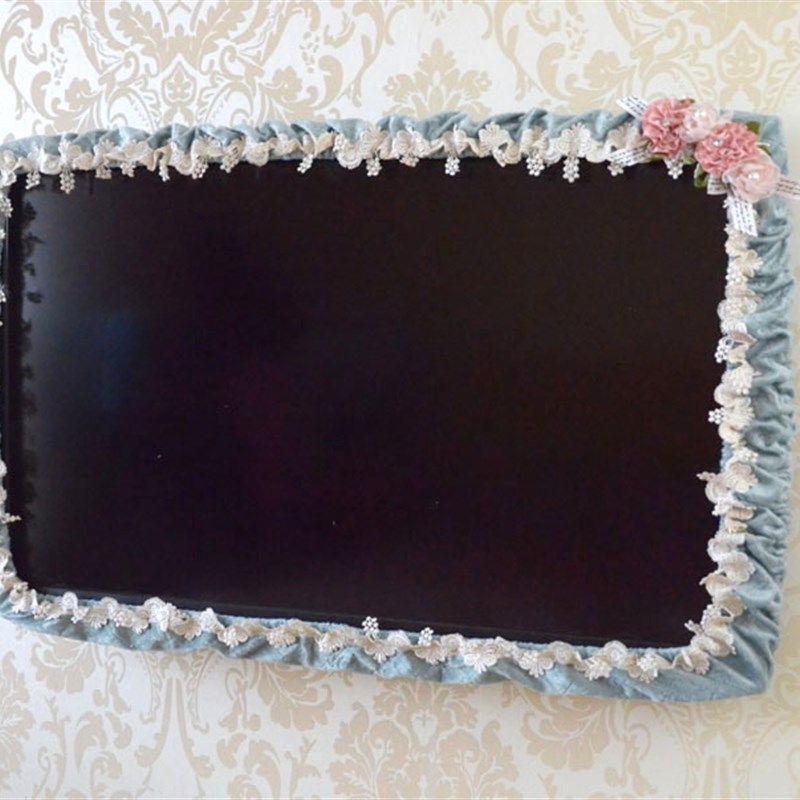 包邮欧丝蕾丝缎带花朵布艺电视围边液晶电视机罩边框套26-60英寸,居家布艺,电视机罩,淘宝优惠券,粉丝福利购,淘宝优惠卷