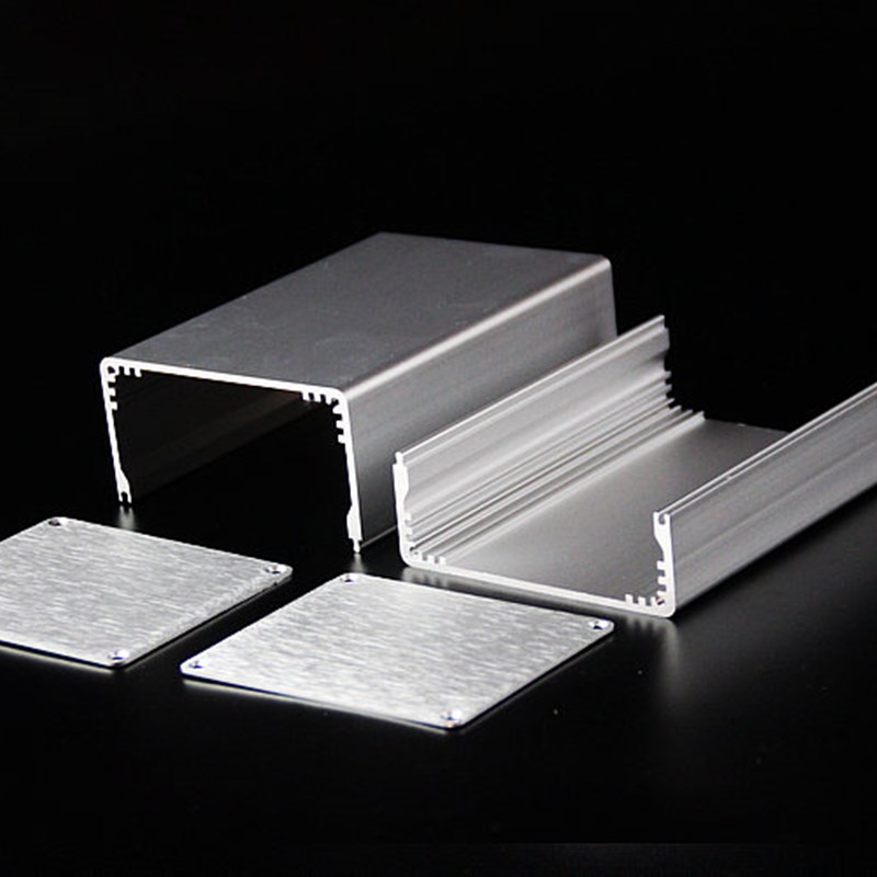 铝合金外壳 铝型材外壳 铝盒 铝壳 壳体 电源盒 仪表壳体 90*74