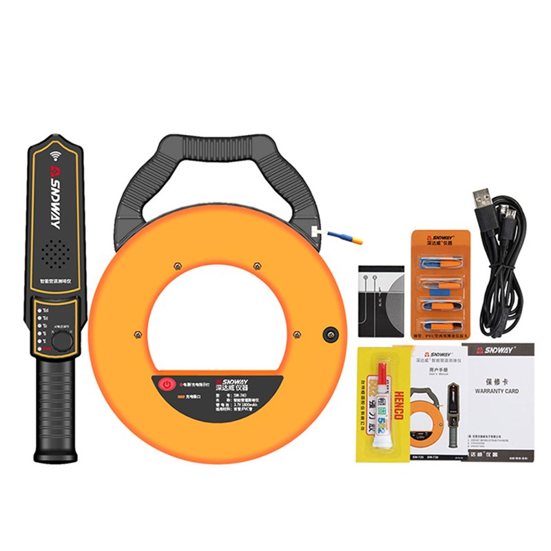 深达威测堵仪电工管道线管探测pvc排堵神器地下高精度720排堵器