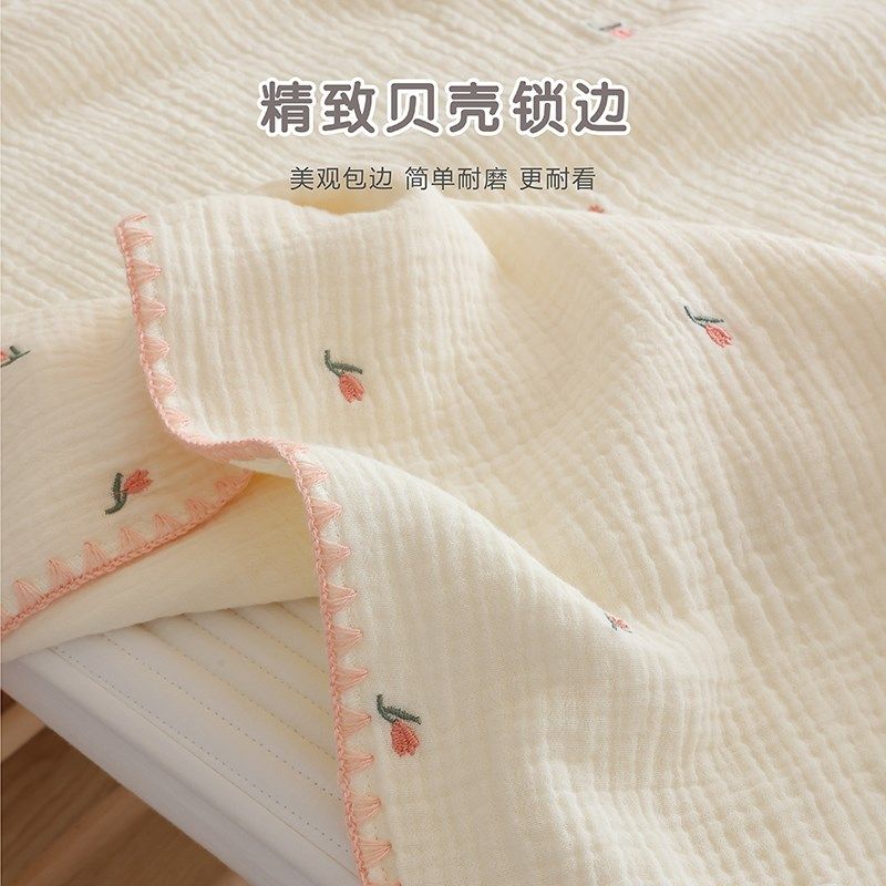 婴儿盖毯纯棉新生儿童午睡毯子幼儿园宝宝纱布浴巾四季通用空调被,婴童用品,婴童毛毯/盖毯,淘宝优惠券,粉丝福利购,淘宝优惠卷
