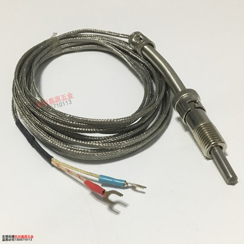 压簧热电偶WRE-21K型E型屏蔽测温线温度传感器优质高温线热电阻