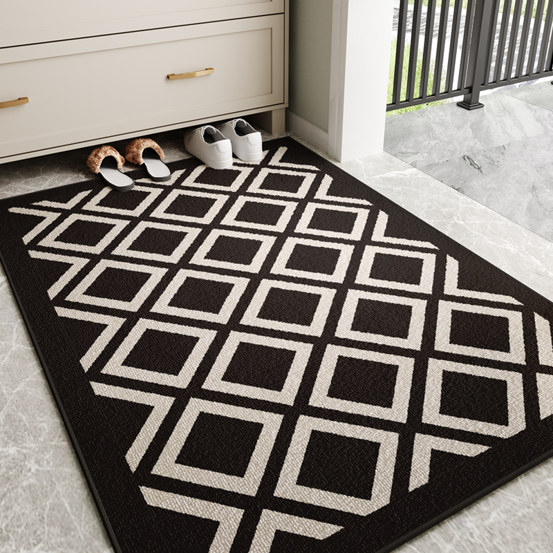 入户门地垫家用玄关地毯门垫耐脏脚垫客厅卧室进门口除尘垫子防滑