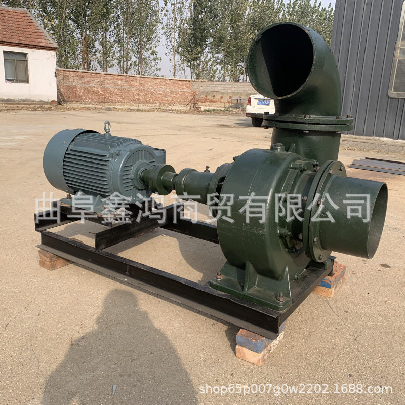 四轮拖车柴油水泵农用大流量地下室抽水泵柴油汽油2/3寸离心泵