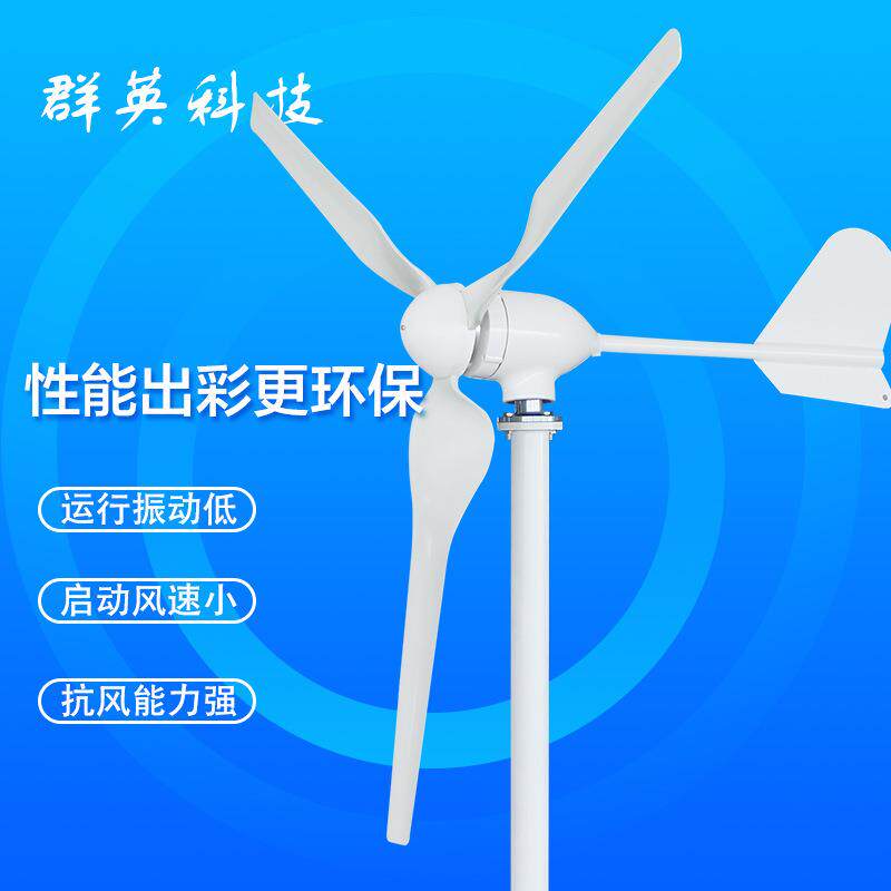 山区边防民用风力发电机500W