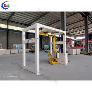 在线式悬臂式缠绕机打包机纸箱自动缠绕机全自动悬臂围绕设备