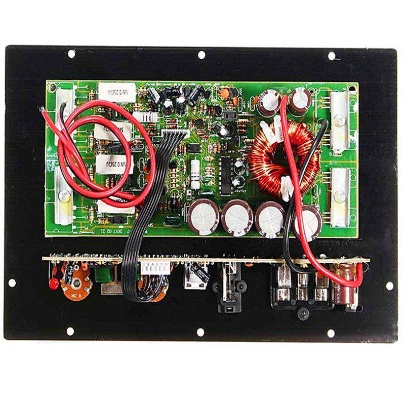 汽车低音炮功放主板80D车载音响功放板12V