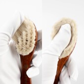 理发师专用羊毛刷子美发碎发扫男士 复古油头刷扫头发理发店软毛