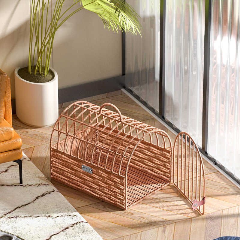 猫咪笼子家用猫背包外出宠物斜挎藤编猫包车载手提笼猫咪用品猫窝,宠物/宠物食品及用品,狗笼子,淘宝优惠券,粉丝福利购,淘宝优惠卷