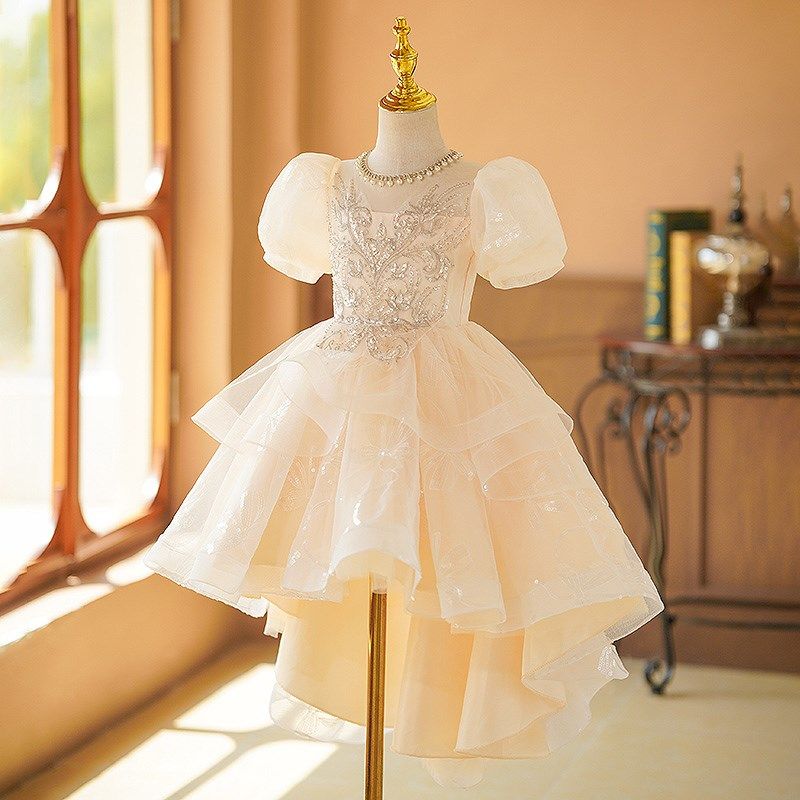 公主裙女童高端礼服2024新款儿童夏季花童婚纱裙小女孩轻奢演出服,童装/婴儿装/亲子装,儿童礼服,淘宝优惠券,粉丝福利购,淘宝优惠卷