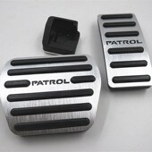 途乐Y62 18款 油门刹车驾驶脚踏板刹车板铝合金免打孔安装 适12