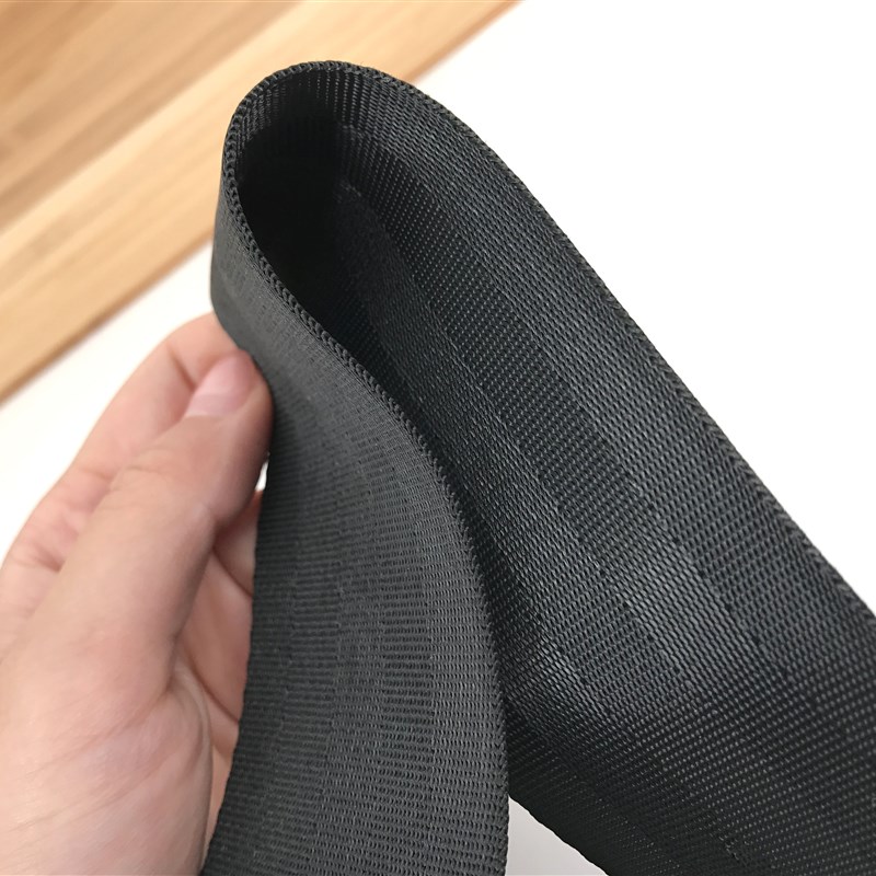 背包捆绑打包带绳加厚扁带安全尼龙绑带马扎带子织带包带布带黑色