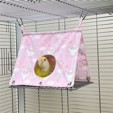 鹦鹉底网版三角防水布鸟窝耐脏好打理夏季透气啃咬牡丹玄凤鸟窝