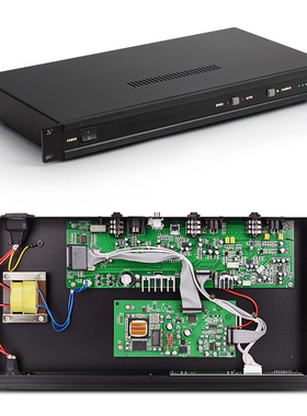 8路12路话筒音频集线器48V幻象供电工程专用分配器智能会议混音