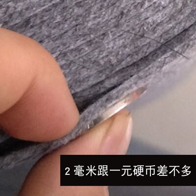 毛毡布深灰色包包收纳盒展示墙环创服装面料手工无纺布不织布无胶