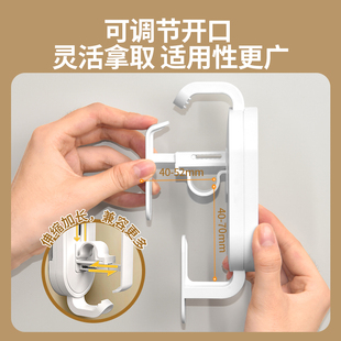 放水桶置物架免打孔卫生间壁挂式浴室厕所墙上洗澡桶脸盆收纳架子