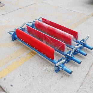 聚氨酯清扫器重型合金刮料器清除滚筒附着物B=1200输送带刮泥板