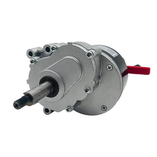 MY1016Z电动轮椅车电机配件 轮椅齿轮120/75转带电子刹履带车电机