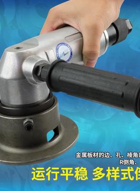 百马ABL-6手持式气动倒角机 R3倒角 C面棱角 造船厂金属板倒角