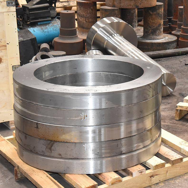 不钢锻件30锻造热粗4加工锻环锻锈大型锻件45钢机械锻IVU造件自由