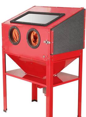 箱喷砂ADHSB机C200散装手动打砂机抛光除锈式翻脱漆表新面清理设