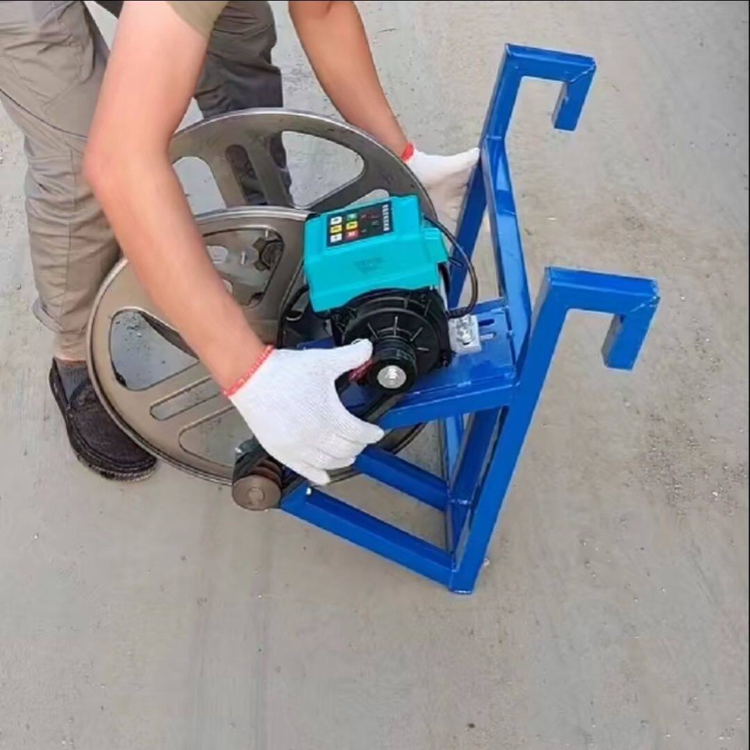 带遥控调速电动卷管器收管神器水带缠绕器架子家用农用单人车载式