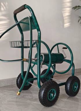 花园水车园艺浇花管卷管车手TC4001水管收纳推车园车林工具厂家