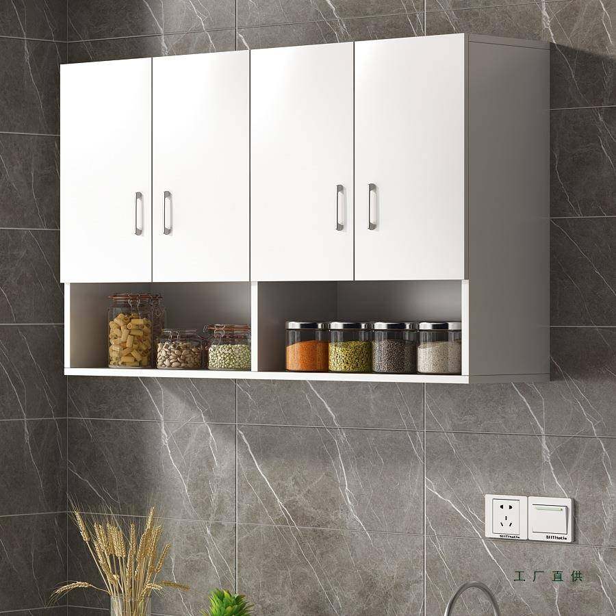 厨房吊柜墙壁墙上小吊柜372收纳柜阳台吊式柜柜悬挂橱储物壁柜壁