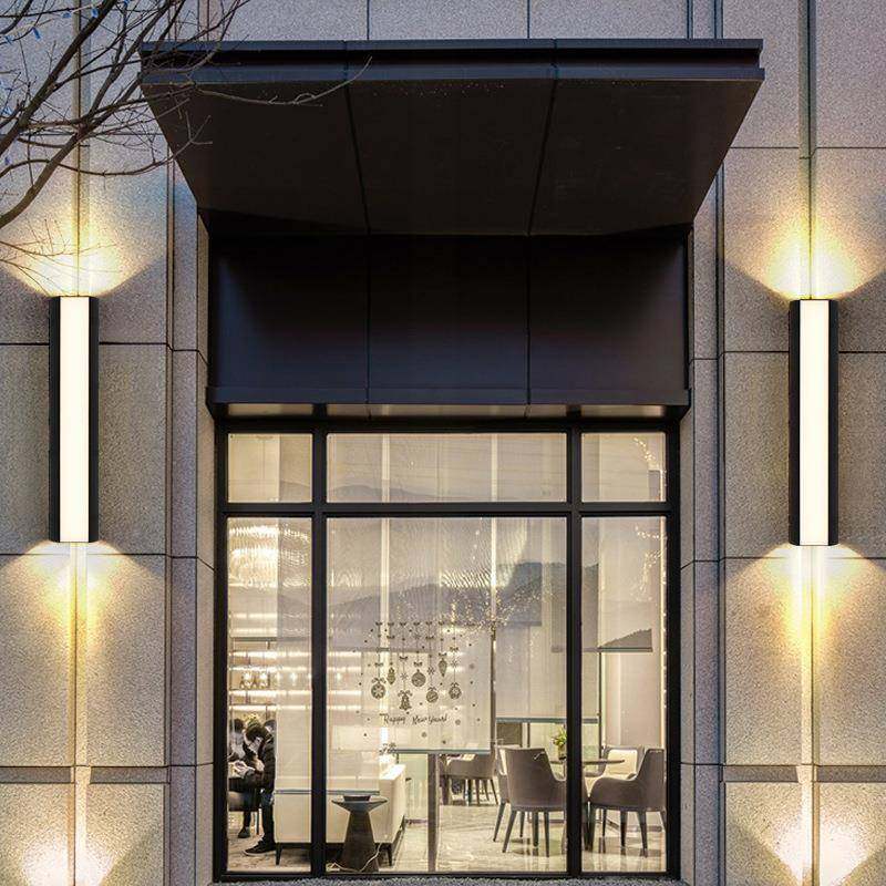 户外壁灯防水大双头铝材室外别墅门外墙灯阳十字壁墙TJ04台灯