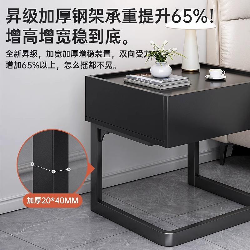 悬浮床高头柜简约现网代床边柜2CTG0114K4新款红创意轻极简奢级感