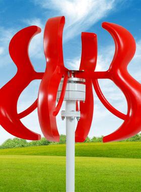 1风00W-00W发12V小型力CLA6电机红葫芦型风力发电机带控制器