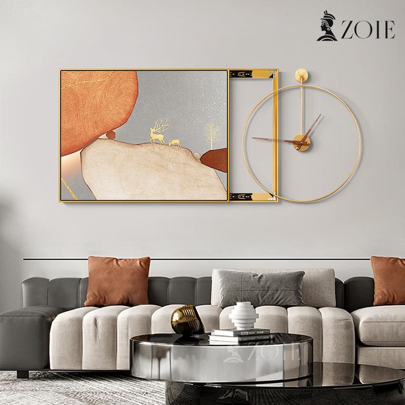 9WOF76567STR时运转电表箱尺装饰画现代轻奢遮来挡电箱大寸配电箱