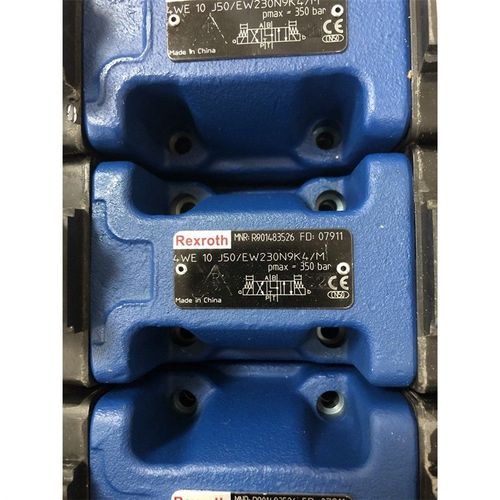 力士乐4WE10J50/EW230N9K4/M R901483526电磁交流230VAC原装