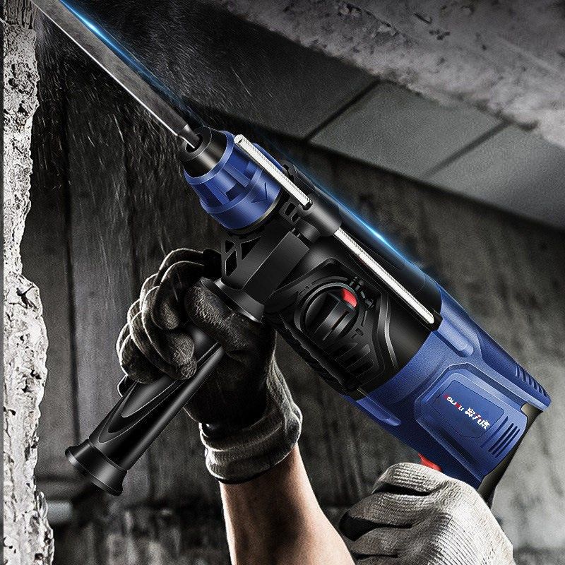 多功能冲击钻电动三用轻型电锤电镐电钻家用大功率冲击钻工具