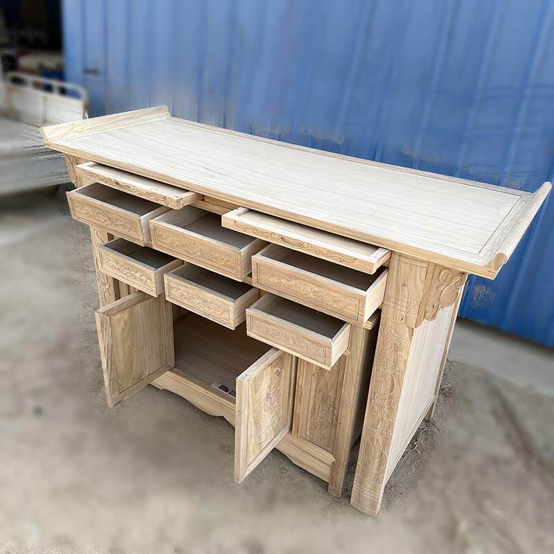 新中式5472供桌实玄关佛龛香案家用简约现代神台财子木神条案柜佛