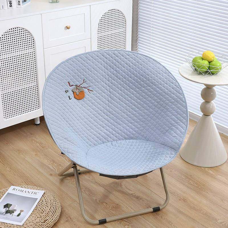 懒人折叠椅套月亮椅太阳椅弹力椅子套雷达椅套民宿用单人沙发椅套