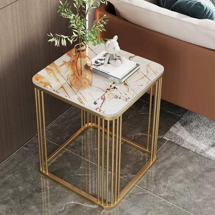现代简约轻奢沙发边几方几可移动网红客厅角几阳台小茶几方形边桌
