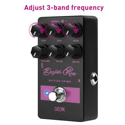 Satone S812 English Rose British Chime单块效果器