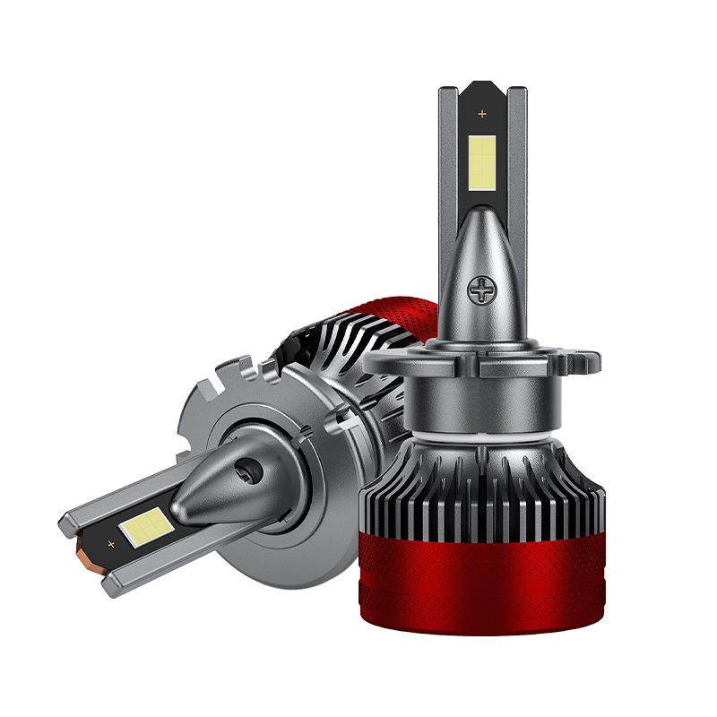 解码款车型双铜管大功率汽车led车灯H7 H11 9005 9012汽车前照灯