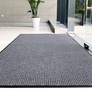 商铺入口入户双条纹地毯酒店宾馆防滑除尘吸水地垫商用场所