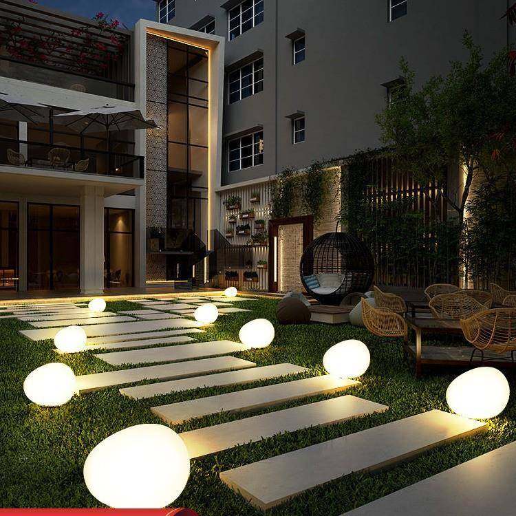 户外草坪灯鹅卵石庭院灯户外装饰网红花园落地台灯泳池派对氛围灯,3C数码配件,其它配件,淘宝优惠券,粉丝福利购,淘宝优惠卷