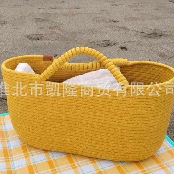 纳6mm粗芯棉6.0mmcot棉包绳50码车缝猫窝绳彩色圆绳棉绳绳收筐编