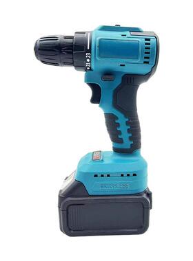 大功无线手率锂电钻家具装修持瓷砖钻金属孔XNN手电钻两档冲击工