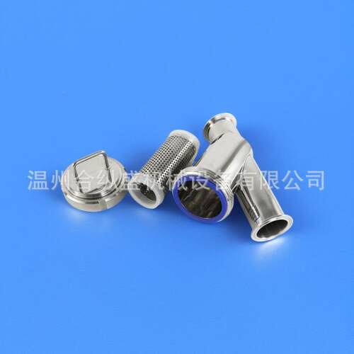 卫级Y型过生滤器3304/16L不锈钢斜插y型滤YWC式网丝网快装活接过